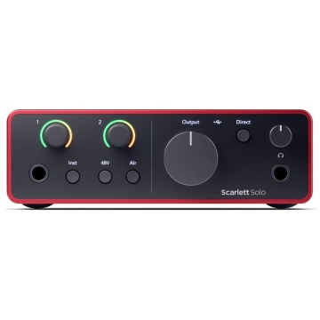 Focusrite Scarlett Solo 4th Gen - Interfata audio USB - Img 8