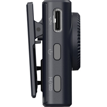 Hollyland LARK M2 Combo - Shine Charcoal - Sistem Lavaliera Wireless 2.4 GHz cu 2 Transmitatoare - Img 14