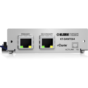 Klark Teknik KT-DANTE64 - Card de expansiune Dante - Img 2