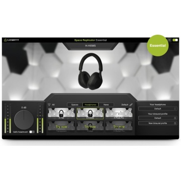 Lewitt Space Replicator Essential - Plugin de monitorizare virtuala pentru casti cu simulare de spatii acustice reale - Img 4