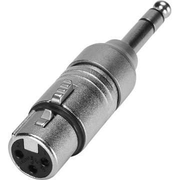 Neutrik NA3FP - Adaptor Jack 6.3 mm tata - XLR mama - Img 2