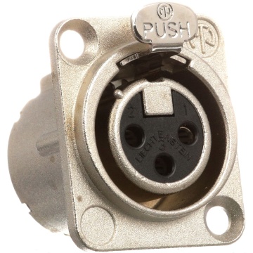 Neutrik NC3FD-LX - Conector XLR mama 3 pini - Img 2