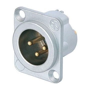 Neutrik NC3MD-LX-HE - Conector XLR tata 3 pini