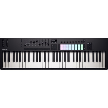 Novation Launchkey 61 MK4 Black - Claviatura MIDI USB cu 61 clape semi-grele - Img 5