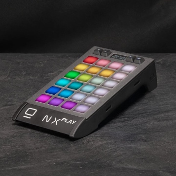 Obsidian NX Play - Controller ONYX cu 24 pad-uri RGB 4 taste LED USB-C 2.0 si MIDI optional - Img 12