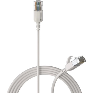 ProCab CSD560W/0.15 - Cablu de retea 0.15 metri CAT6A U/UTP RJ45 tata - RJ45 tata slim 30 AWG LSHF - Img 2