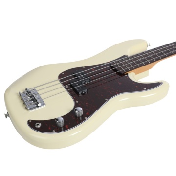 Prodipe Guitars PB80 RA Vintage White - Chitara bass electrica - Img 3