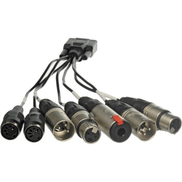 RME BO9632-XLRMKH - Cablu breakout analog balansat Sub-D 15 pini la 4x XLR MIDI casti TRS 6.3 mm