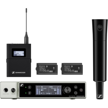 Sennheiser EW-DX SK / SKM-S Base Set (S1-10) - Set wireless 2 x transmitator + receptor