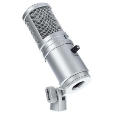 Superlux E205U USB - Microfon de Studio, Gaming, Podcast, VoIP, cu Stativ de Masa Inclus - Img 5