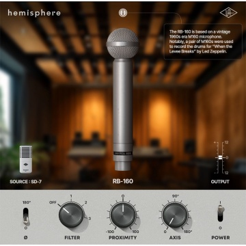 Universal Audio SD-7 - Microfon dinamic hipercaridoid - Img 11