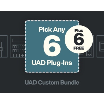 Universal Audio UAD Custom 6 Plus - Bundle 12 plugin-uri UAD la alegere