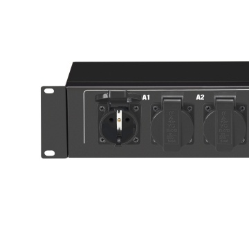 Adam Hall 19 Parts 87472 - Prelungitor rack 2U cu 9 prize - Img 3