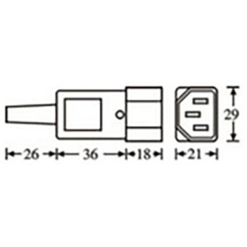 Adam Hall 3 STAR C PC14 - Euroconector - Img 3