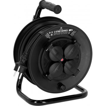 Adam Hall 3 STAR CD 25 PWR 25m - Prelungitor electric pe tambur