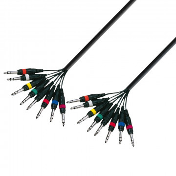 Adam Hall 3Star Multicore 8 x TRS-TRS 5m - Multicore