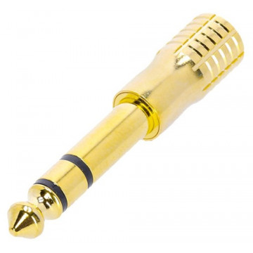 Adam Hall 4 Star A MF3 JM3 Gold - Adaptor Jack