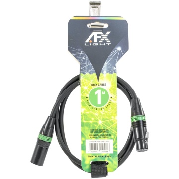 AFX Light DMX-XLRF-XLRM 1m - Cablu de lumini - Img 2