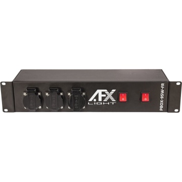 AFX Light PBOX-9SW-FR - Prelungitor rack 2U cu 9 prize - Img 2