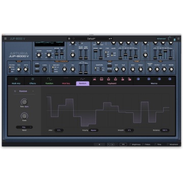 Arturia Jup-8000 V - Sintetizator software Supersaw cu 2 oscilatoare 16 voci polifonie Multi-Arpeggiator si efecte integrate - Img 6