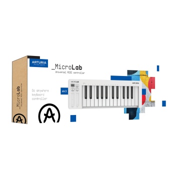 Arturia MicroLab mk3 White - Claviatura MIDI - Img 8