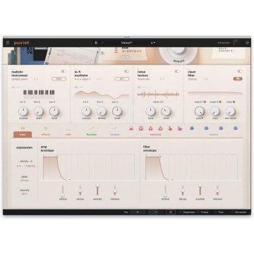 Arturia Pure LoFi - Plugin sintetizator virtual LoFi cu sampler 3 generatoare si 250 preseturi - Img 2