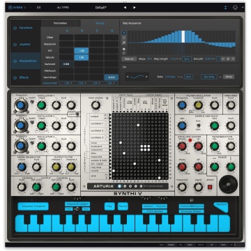 Arturia Synthi V - Plugin sintetizator virtual modular cu 3 oscilatoare matrice de rutare si polifonie 4 voci - Img 5