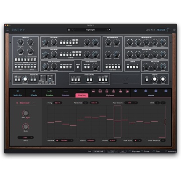 Arturia Synthx V - Plugin sintetizator virtual analog bi-timbral cu 16 voci Multi-Arp MPE si 240 preseturi - Img 9