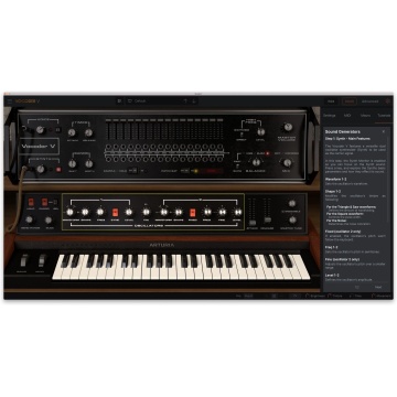 Arturia Vocoder V - Plugin vocoder virtual analog cu 16 canale sintetizator si sampler integrat - Img 9