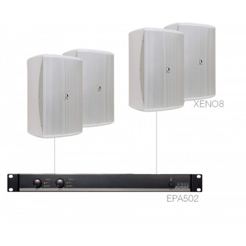 Audac FESTA8.4E/W - Sistem complet pentru instalatii audio fixe