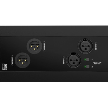 Audac NWP222/B - Panou de intrare audio in retea Dante