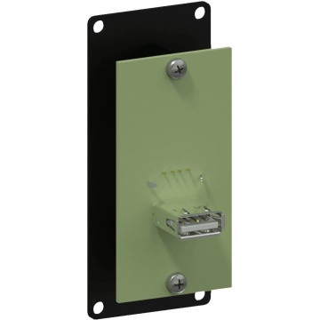 Caymon CASY161/B - Modul CASY cu USB 2.0 tip A mama-mama 1 slot negru - Img 2
