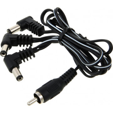 CIOKS 1533 3-way daisy chain Flex - Cablu triplu pentru alimentator de pedale