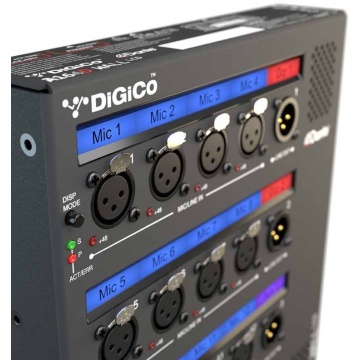 DiGiCo Dante A164D Wall LCD - Stagebox - Img 4