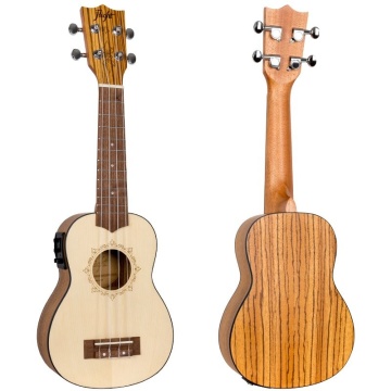 Flight DUS320CEQ SP/ZEB - Ukulele Soprano Electro-acustic - Img 3