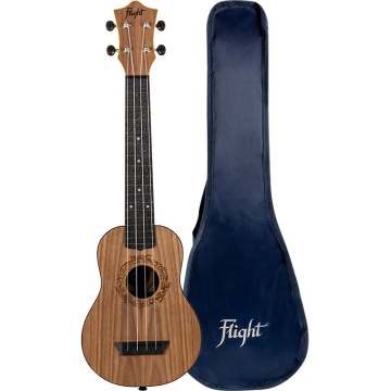 Flight TUSL50 Salamander Travel - Ukulele soprano cu scala de tip concert