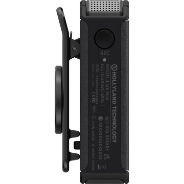 Hollyland LARK MAX Solo - Black - Sistem Lavaliera Wireless 2.4 GHz cu 1 Transmitator - Img 6
