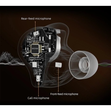 KZ Acoustics XTRA PRO - Casti bluetooth in-ear true wireless ANC 55 dB LDAC aptX Adaptive 55 ms - Img 3