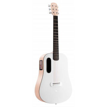 Lava Music LAVA ME Play 36 Light Peach - Frost White - Lite Bag - Chitara electro-acustica cu efecte built-in