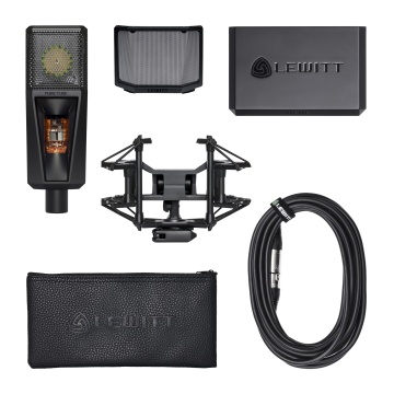 Lewitt PURE TUBE Studio Set - Microfon condenser cardiod - Img 13