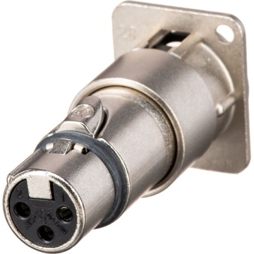 Neutrik NA3MDF - Adaptor pentru panou XLR mama - XLR tata - Img 6