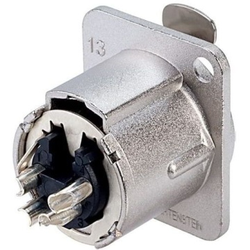Neutrik NC4FD-LX - Conector XLR mama 4 pini - Img 2