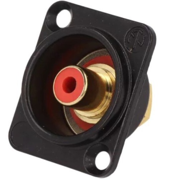 Neutrik NF2D-B-2 - Conector phono pentru panou