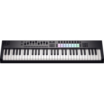 Novation Launchkey 61 MK4 Black - Claviatura MIDI USB cu 61 clape semi-grele - Img 2