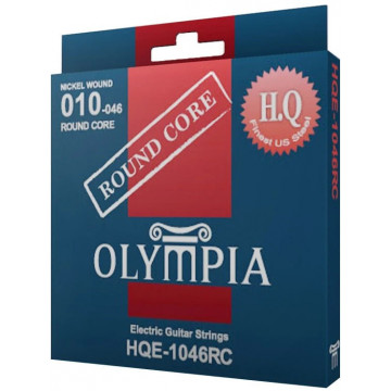 Olympia HQE1046RC Otel-Nichel Round-Core 10-46 - Set 6 corzi chitara electrica