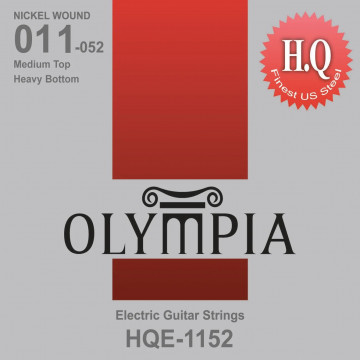 Olympia HQE1152 Otel-Nichel Medium-top Heavy-bottom 11-52 - Set 6 corzi chitara electrica