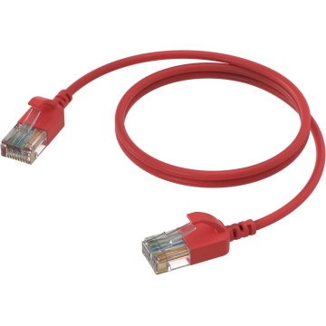 ProCab CSD560R/0.3 - Cablu de retea 0.3 metri CAT6A U/UTP RJ45 tata - RJ45 tata slim 30 AWG LSHF