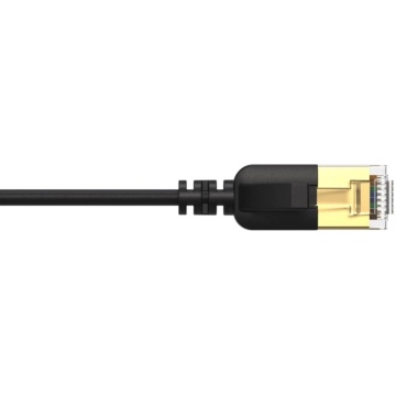 ProCab CSD575B/0.15 - Cablu de retea 0.15 metri CAT7 S/FTP RJ45 tata - RJ45 tata slim 30 AWG LSHF - Img 2