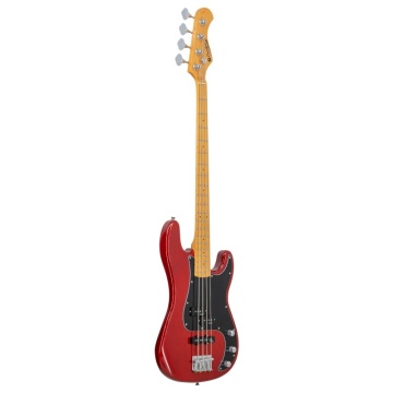Prodipe Guitars PJ90 MA Alder 4 Trans Red - Chitara bass electrica - Img 3