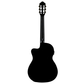 Prodipe Guitars Primera 4/4 CEQ Gloss Black - Chitara electro-clasica - Img 2